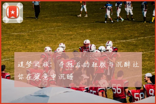 追梦之旅：夺冠后的狂欢与沉醉让你在疲惫中沉睡